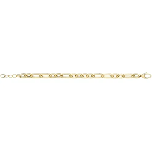 9ct Yellow Gold Hollow Bracelet 9.30g